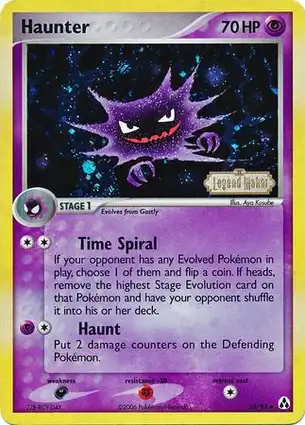 Haunter 35/92 EX Legend Maker