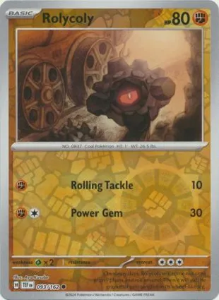 Rolycoly 093/162 Temporal Forces