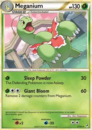 Meganium 27/95 Call of Legends