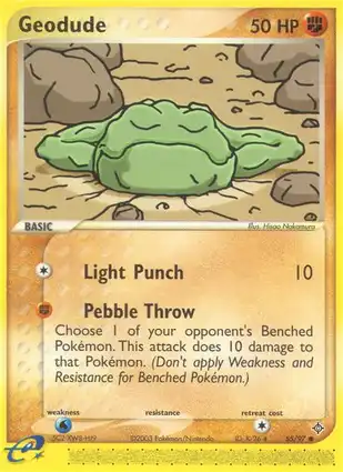 Geodude 55/97 EX Dragon