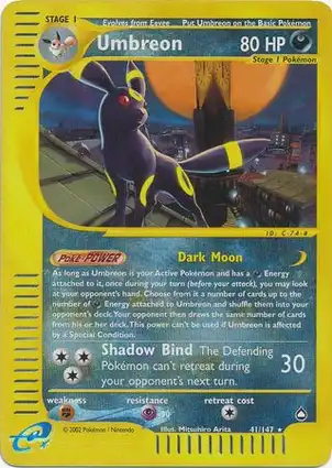 Umbreon 41/147 Aquapolis