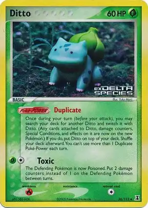 Ditto 36/113 EX Delta Species