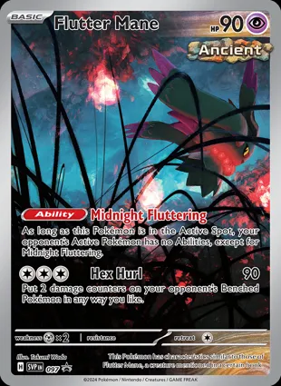 Flutter Mane 097 Scarlet & Violet Promos