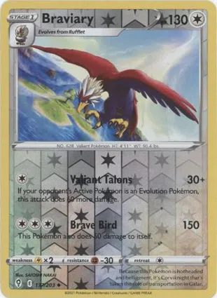 Braviary 137/203 Evolving Skies