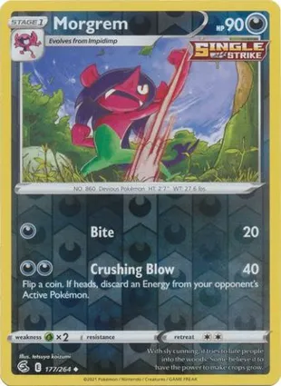 Morgrem 177/264 Fusion Strike