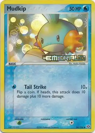 Mudkip 56/106 EX Emerald