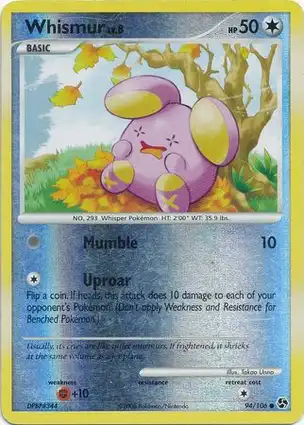 Whismur 94/106 Great Encounters