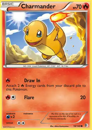 Charmander 18/149 Boundaries Crossed