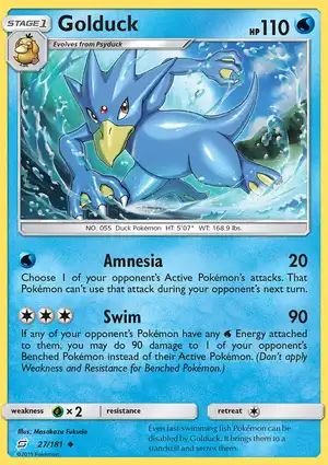 Golduck 27/181 Team Up