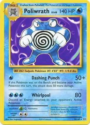 Poliwrath 25/108 Evolutions