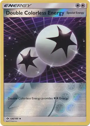 Double Colorless Energy 136/149 Sun & Moon