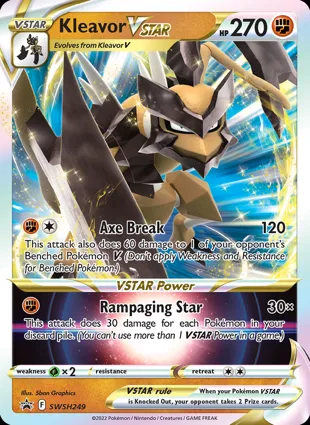 Kleavor VSTAR SWSH249 Sword & Shield Promos