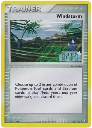 Windstorm 85/100 EX Crystal Guardians