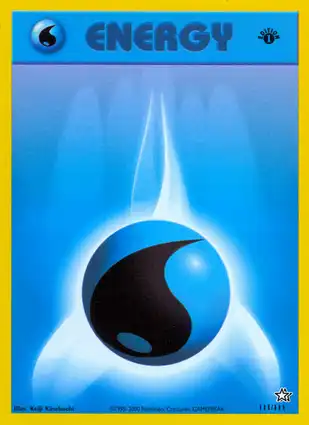 Water Energy 111/111 Neo Genesis 1st Edition