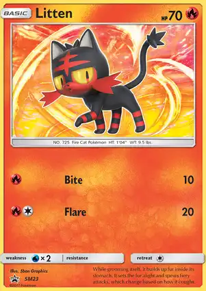 Litten SM23 Sun & Moon Promos