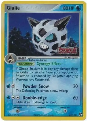 Glalie 30/108 EX Power Keepers