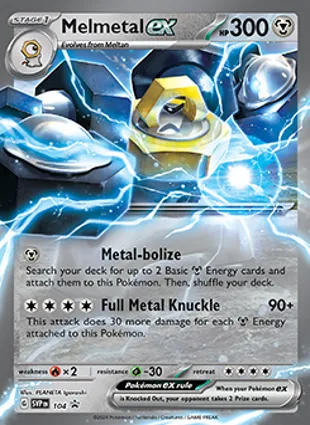 Melmetal ex 104 Scarlet & Violet Promos