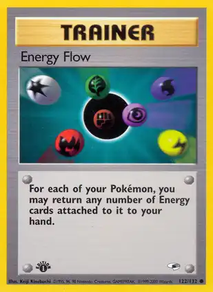 Energy Flow 122/132 Gym Heroes 1st Edition