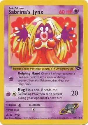 Sabrina's Jynx 57/132 Gym Challenge
