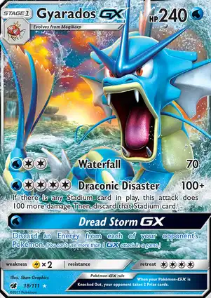 Gyarados-GX 18/111 Crimson Invasion