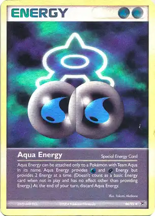 Aqua Energy 86/95 EX Team Magma vs Team Aqua