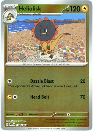 Heliolisk 053/132 Mega Evolution