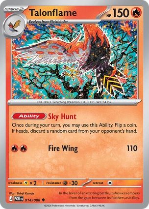 Talonflame 014/088 Perfect Order