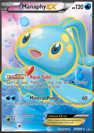 Manaphy-EX 116/122 BREAKpoint