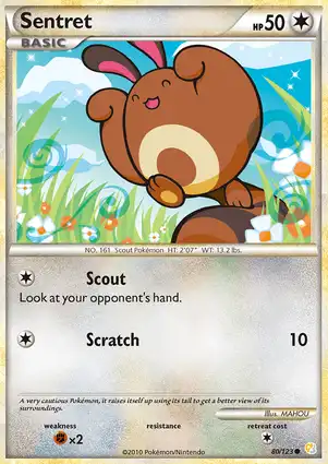 Sentret 80/123 HeartGold & SoulSilver