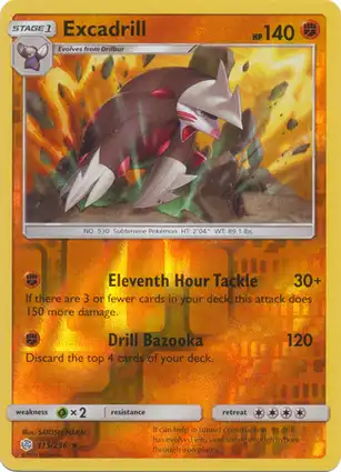 Excadrill 115/236 Cosmic Eclipse