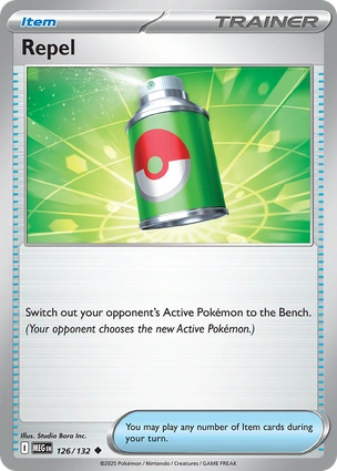Repel 126/132 Mega Evolution