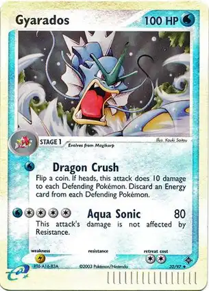 Gyarados 32/97 EX Dragon