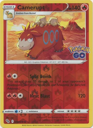 Camerupt 014/078 Pokémon GO