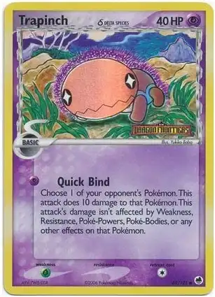 Trapinch 69/101 EX Dragon Frontiers