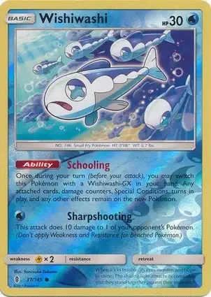 Wishiwashi 37/145 Guardians Rising
