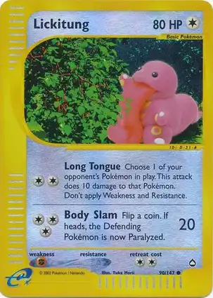 Lickitung 90/147 Aquapolis