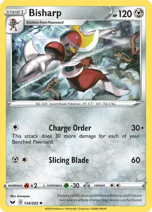 Bisharp 134/202 Sword & Shield