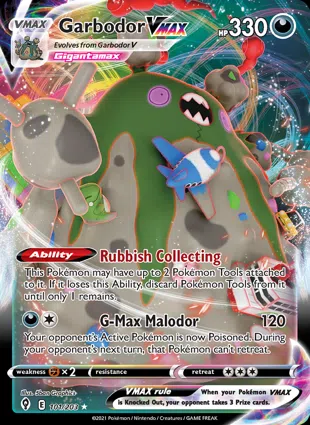 Garbodor VMAX 101/203 Evolving Skies
