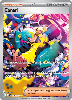 Canari 291/217 Ascended Heroes