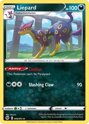 Liepard 040/073 Champion's Path
