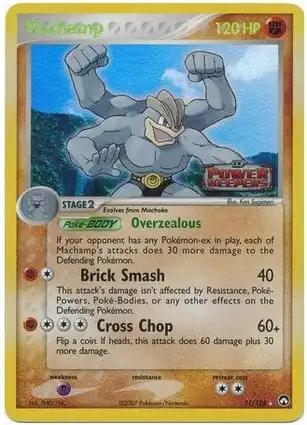 Machamp 11/108 EX Power Keepers