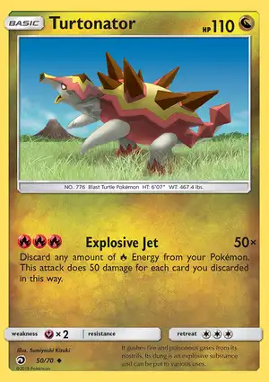 Turtonator 50/70 Dragon Majesty