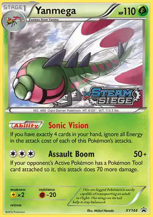 Yanmega XY144 XY Promos