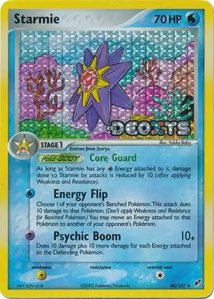 Starmie 48/107 EX Deoxys