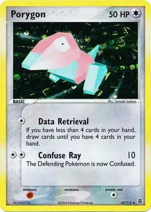 Porygon 47/112 EX FireRed & LeafGreen