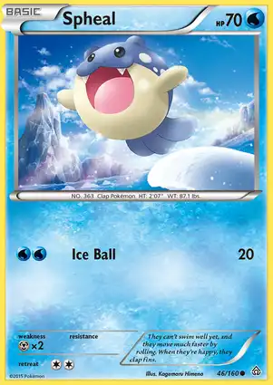 Spheal 46/160 Primal Clash