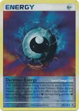 Darkness Energy 129/132 Secret Wonders
