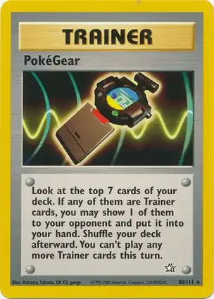 PokéGear 88/111 Neo Genesis