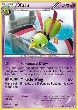 Xatu 56/113 Legendary Treasures