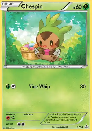 Chespin XY88 XY Promos